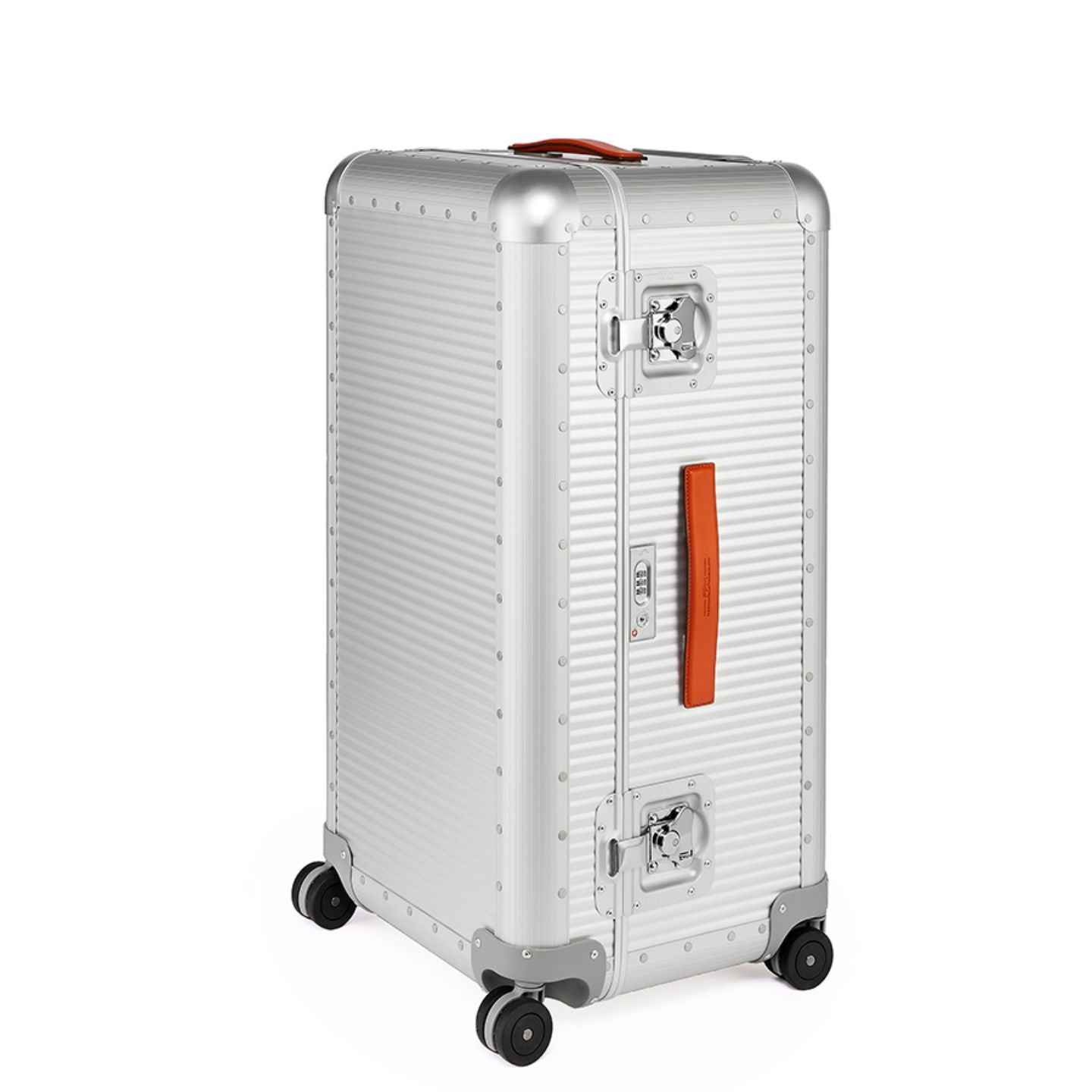 FPMスーツケースGray Spinner 67 Trolley Bag Travel Trolley: Hard-shell and Aluminum Made in Italy | FPM Milano