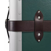 FPM X GLOBE TROTTER: BANK CENTENARY TRUNK ON WHEELS VULCANIZED FIBER | 